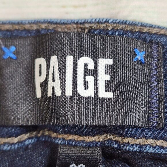 Paige Verdugo Ankle Jeans Womens Denim Size 28 Rayon Blend - Picture 3 of 12